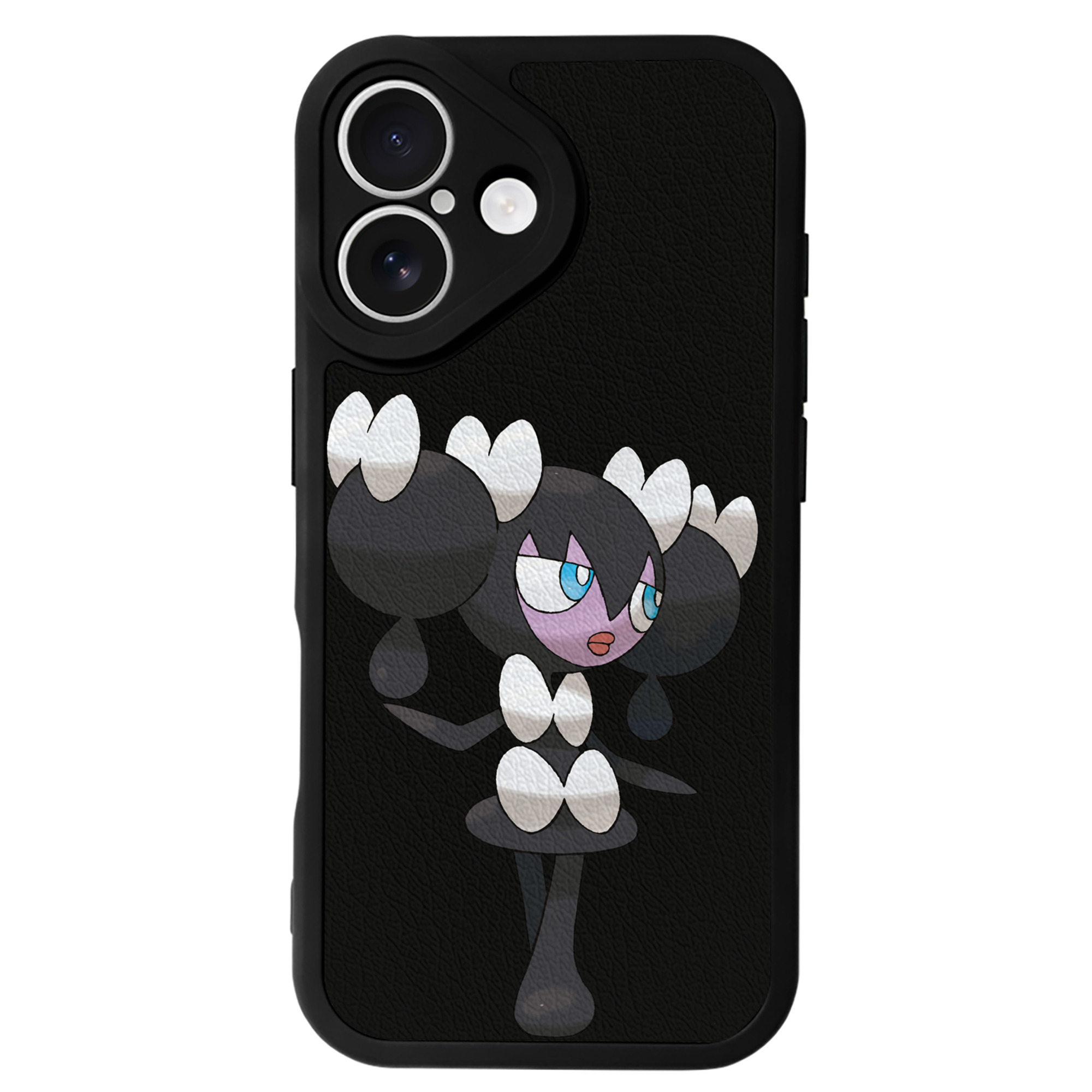 （画像用） ポケットモンスター Pokémon 【iPhone 16シリーズ対応】シリコンスマホケース（レザー調） 材質：シリコン